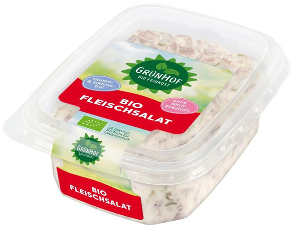 Produktfoto zu 'Grünhof' Bio-Fleischsalat 150g