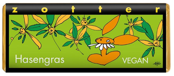 Produktfoto zu Hasen Gras- Hanfpraline 70g