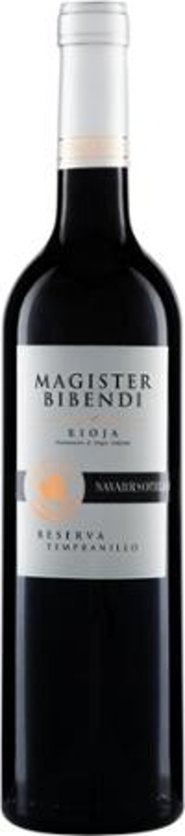 Produktfoto zu MAGISTER BIBENDI Reserva Rioja D.O.Ca. Navarrsotillo