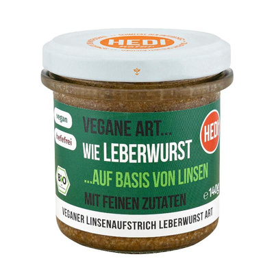 Produktfoto zu Vegane Art Leberwurst mit feinen Zutaten 140g