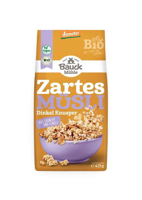 Produktfoto zu Dinkel Müsli Knusper, Demeter